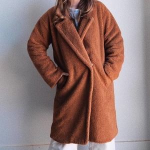 Rust Teddy Coat